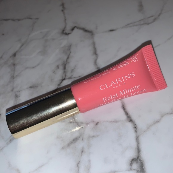 Clarins | Makeup | Clarins Rose Shimmer Natural Lip Perfector | Poshmark